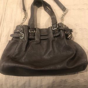 BROWN LEATHER BAG- NEW!